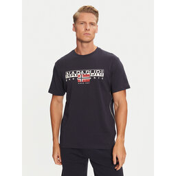 Napapijri Napapijri Majica S-Aylmer NP0A4HTO Mornarsko modra Regular Fit