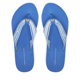 Tommy Hilfiger Flip flop Tommy Hilfiger Hilfiger Webbing Beach Sandal FW0FW08515 Albastru