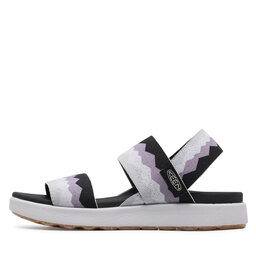 

Босоніжки Keen Elle Backstrap 1024714 Black/Thistle, Сірий