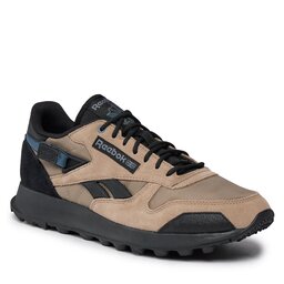 Reebok Skor Reebok Classic Leather HP6660 Boulder Beige/Hoops Blue/Core Black
