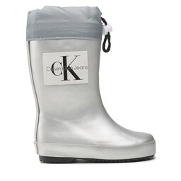 

Гумові чоботи Calvin Klein Jeans Rain Boot V3X6-80425-0083 M Silver 904, Срібний
