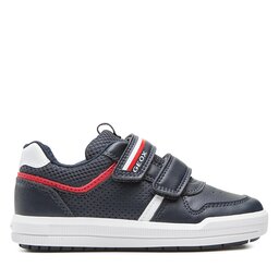 Geox Sneakersy Geox J Arzach Boy J354AA0BC14C0735 S Tmavomodrá