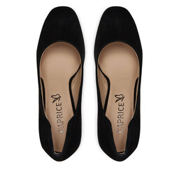 

Туфлі Caprice 9-22402-42 Black Suede 004, Чорний