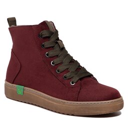 Jana Сникърси Jana 8-25280-29 Bordeaux/Khaki