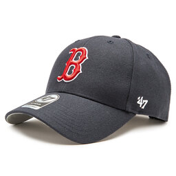 47 Brand Cap 47 Brand MLB Boston Red Sox Sure Shot Snapback 47 MVP BCWS-SUMVP02WBP-NY03 Navy