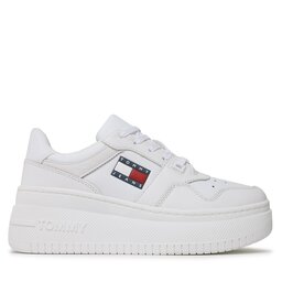 

Снікерcи Tommy Jeans Basket Vmn Plat EN0EN02025 White 0K4, Білий
