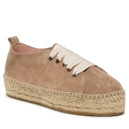 Manebi Espadrillos Manebi Lace-Up Espadrilles W 1.9 E0 Vintage Taupe