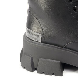 

Ботильйони Steve Madden Tanker SM11001261-03001-017 Black Leather, Чорний