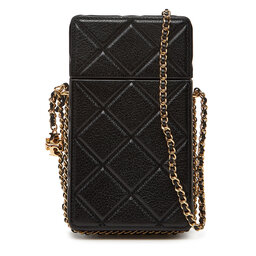 Tory Burch Taška na telefón Tory Burch Fleming Flap 163417 Čierna