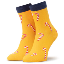Dots Socks Ankelstrumpor unisex Dots Socks DTS-SX-484-Y Gul