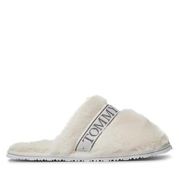 

Тапочки Tommy Hilfiger Tommy Fur Hotel Slipper FW0FW07595 Ancient White YBH, Білий