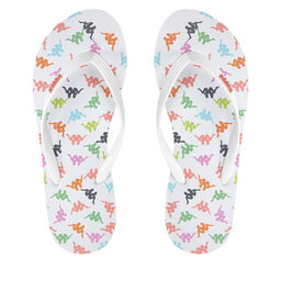 Kappa Flip-flops Kappa 351C22W White - Pink Coral - Pink Fuchsia Színes