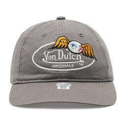 

Бейсболка Von Dutch Houston 7030222 Grey, Сірий