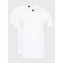 BOSS Boss Set 2 majice Modern 50475292 Bijela Slim Fit