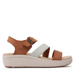 

Босоніжки Keen Ellecity Backstrap 1027273 Natural Leather/Clearly Aqua, Коричневий