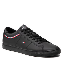 Tommy Hilfiger Sneakers Tommy Hilfiger Essential Leather Sneaker Detail FM0FM03887 Black BDS