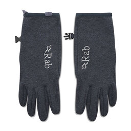 Rab Γάντια Ανδρικά Rab Geon Gloves QAJ-01-BL-S Black/Steel Marl
