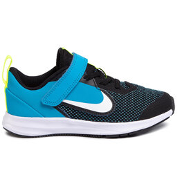 

Взуття Nike Downshifter 9 (PSV) AR4138 014 Black/White/Laser Blue, Голубий