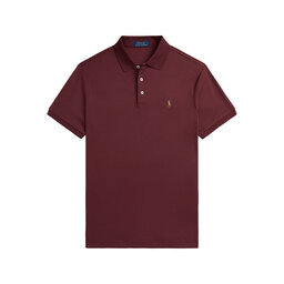 Polo Ralph Lauren Polo Ralph Lauren Polo majica 710704319173 Bordo rdeča Custom Slim Fit