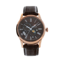Orient Zegarek Orient Classic RA-AK0009T10B Brązowy