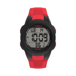 Timex Klocka Timex DGTL Sport T100 TW5M58500 Red/Black