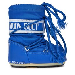 

Снігоходи Moon Boot Mini Nylon 14004300075 Electric Blue 075, Голубий