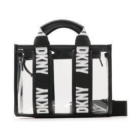 

Сумка DKNY Cassie Tote Cbody R31EZQ14 Clear Black C8K, Прозорий