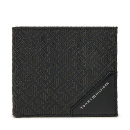 Tommy Hilfiger Portofel pentru bărbați Tommy Hilfiger Monogram AM0AM12773 Negru