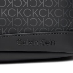 

Плоска сумка Calvin Klein Rubberized Wide Base Xover Mono K50K511714 Black Uv Mono 0GL, Чорний