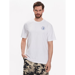 DC Shoes DC Shoes Póló Quality Goods ADYZT05235 Fehér Relaxed Fit