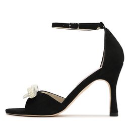 

Босоніжки Custommade Ashley Pearl Bow 999621046 Anthracite Black 999, Чорний