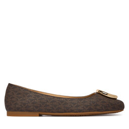 MICHAEL Michael Kors Ballerinas MICHAEL Michael Kors Milan Flex Ballet 40F5MLFP1B Braun
