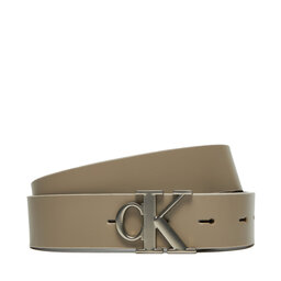Calvin Klein Jeans Ζώνη Γυναικεία Calvin Klein Jeans Mono Pl Rev Lthr Belt K60K612288 Καφέ