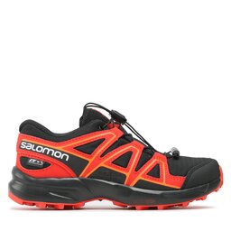 

Взуття Salomon Speedcross Cswp J 471234 09 M0 Black/Fiery Red/Shocking Orange, Чорний