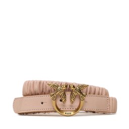 Pinko Opasek Pinko Love Ruffle H2 Belt 20231 PLT01 100823 A0F2 Cipria O81Q