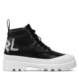 

Черевики туристичні KARL LAGERFELD KL45230 Black/White Lthr, Чорний