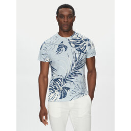 INDICODE INDICODE T-Shirt Intribe 41-140 Γαλάζιο Regular Fit