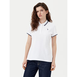 U.S. Polo Assn. U.S. Polo Assn. Poloshirt WUP0812 Weiß Regular Fit