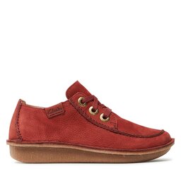 

Туфлі Clarks Funny Dream Chestnut Nubuck, Червоний
