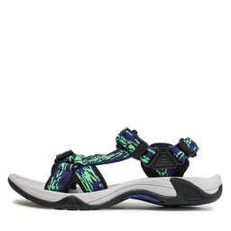

Босоніжки CMP Kids Hamal Hiking Sandal 38Q9954J B.Blue/Verde Fluo 22NL, Зелений