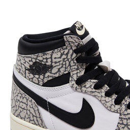 

Взуття Nike Air Jordan 1 Retro High OG DZ5485 052 Tech Grey/Muslin Black-White, Сірий