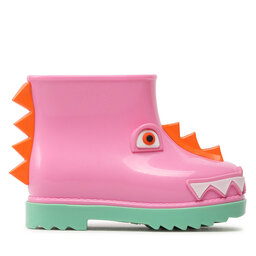 

Гумові чоботи Melissa Mini Melissa Rain Boot + Fabula 33676 Green/Pink AF022, Рожевий