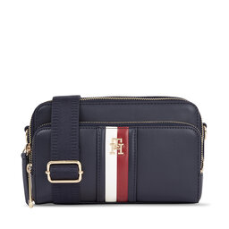 Tommy Hilfiger Rankinė Tommy Hilfiger Iconic Tommy Camera Bag Puffy AW0AW15880 Global Stripes 0G0