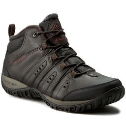 Columbia Botas de montaña Columbia Peakfreak Nomad Chukka WP Omni-Heat BM3926 Cordovan/Garnet Red 231