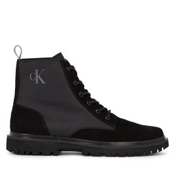 

Черевики Calvin Klein Jeans Eva Mid Laceup Lth Boot Hiking YM0YM00842 Black/Stormfront 00T, Чорний