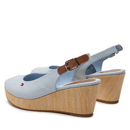 

Еспадрильї Tommy Hilfiger FW0FW04788 Breezy Blue C1o, Голубий