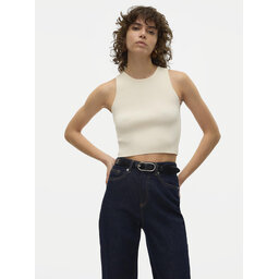 Vero Moda Vero Moda Felső Ginny 10300339 Fehér Slim Fit