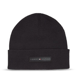 Tommy Hilfiger Cepure Tommy Hilfiger Th Skyline Beanie AM0AM11495 Black BDS