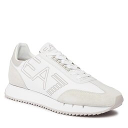EA7 Emporio Armani Laisvalaikio batai EA7 Emporio Armani X8X101 XK257 S851 White+Silver Cloud