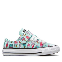 

Кеди Converse Ctas Ox A02151C Light Dew/Prime Pink, Голубий